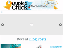 Tablet Screenshot of duplexchick.com